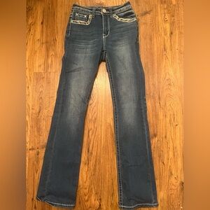 ✨ Rebel Jeans Bootcut Rhinestone Embellished Denim ✨